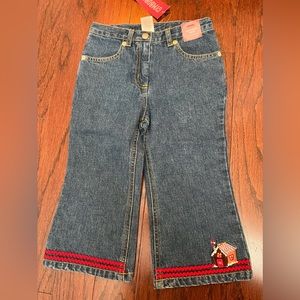 New with tags Gymboree gingerbread holiday jeans